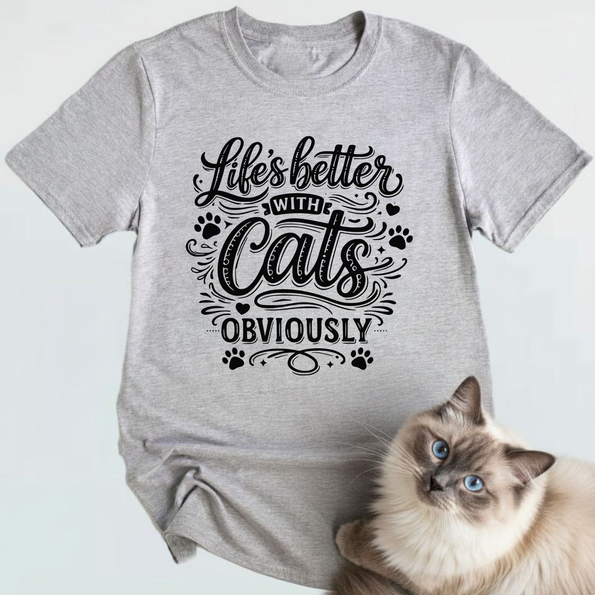 Life's better with cats, obviously