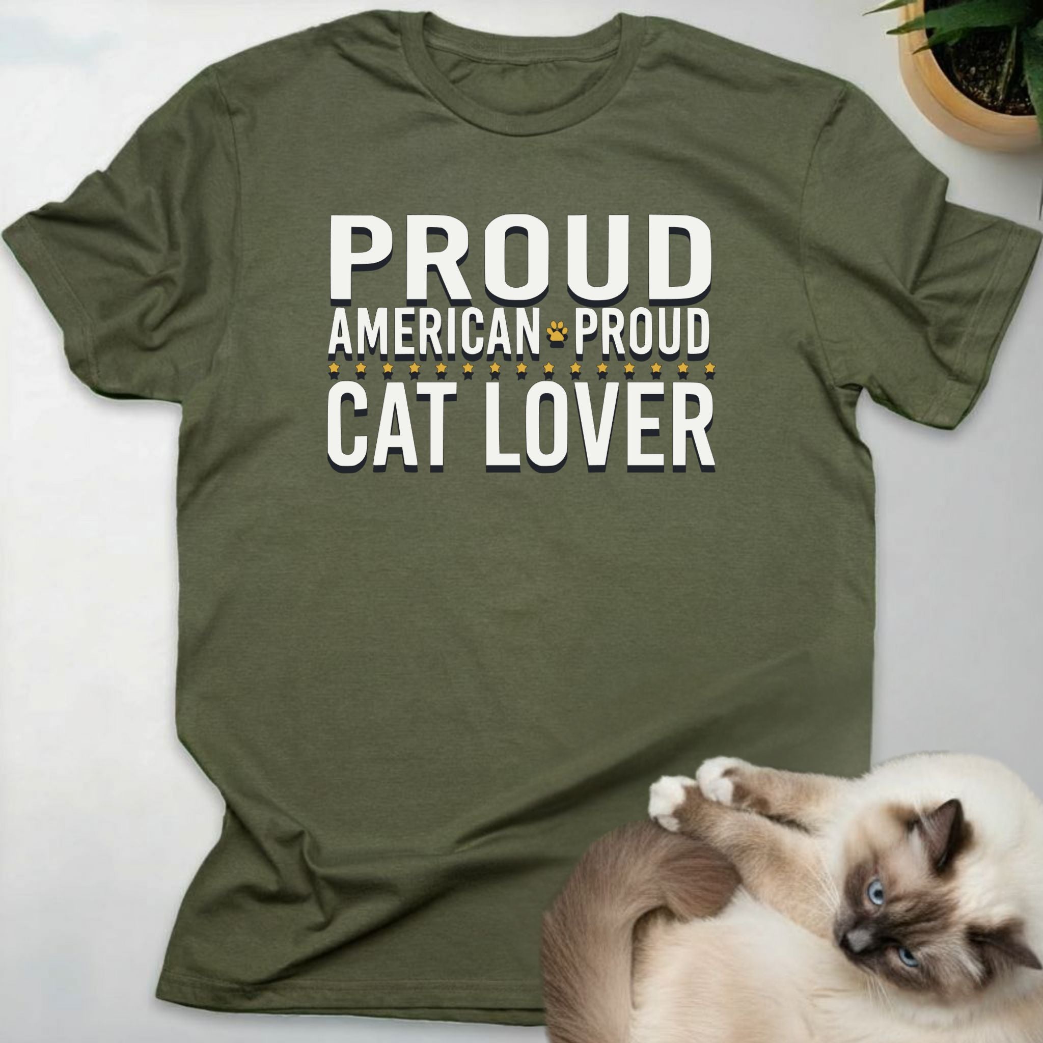 Proud American, Proud Cat Lover