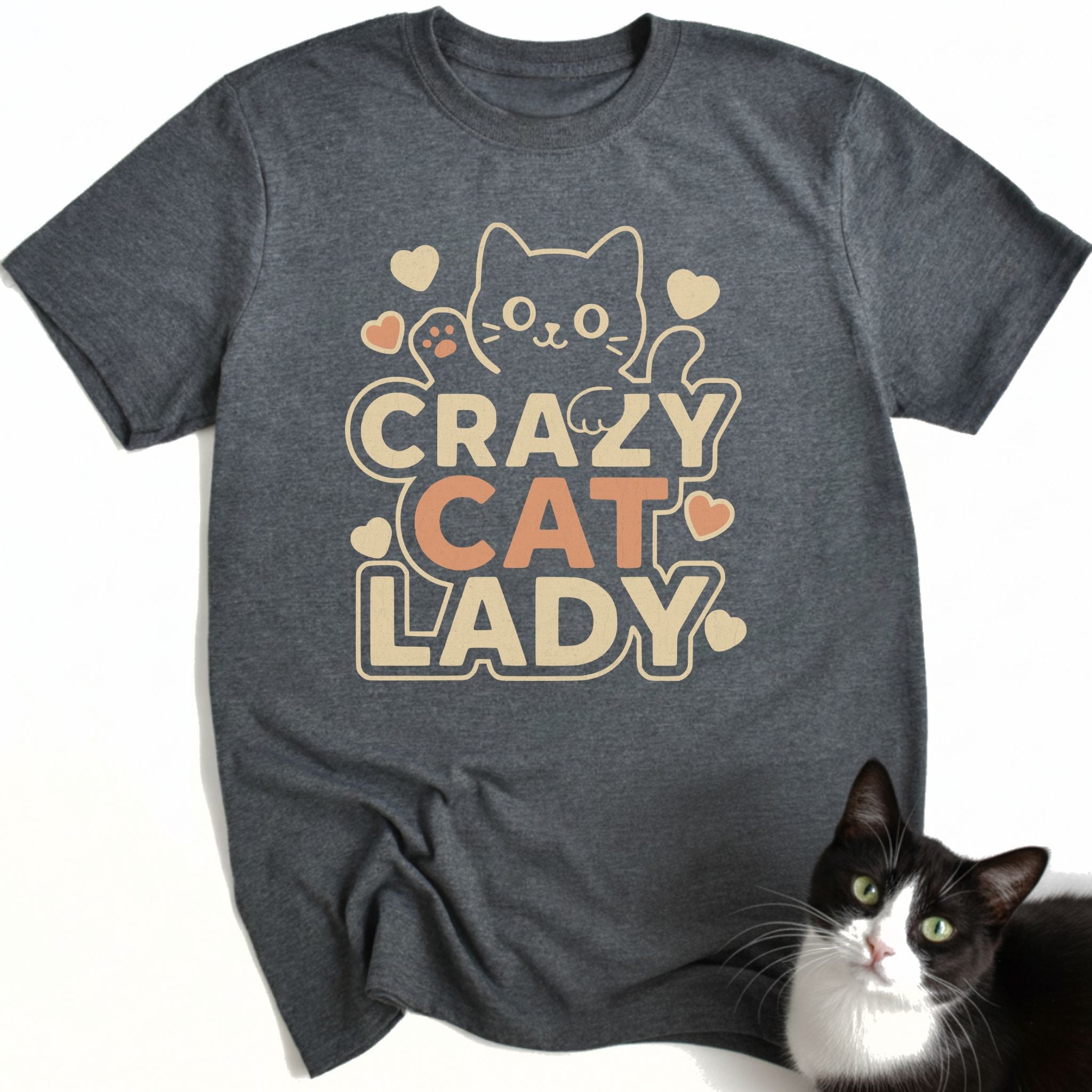 Crazy Cat Lady  T-Shirt