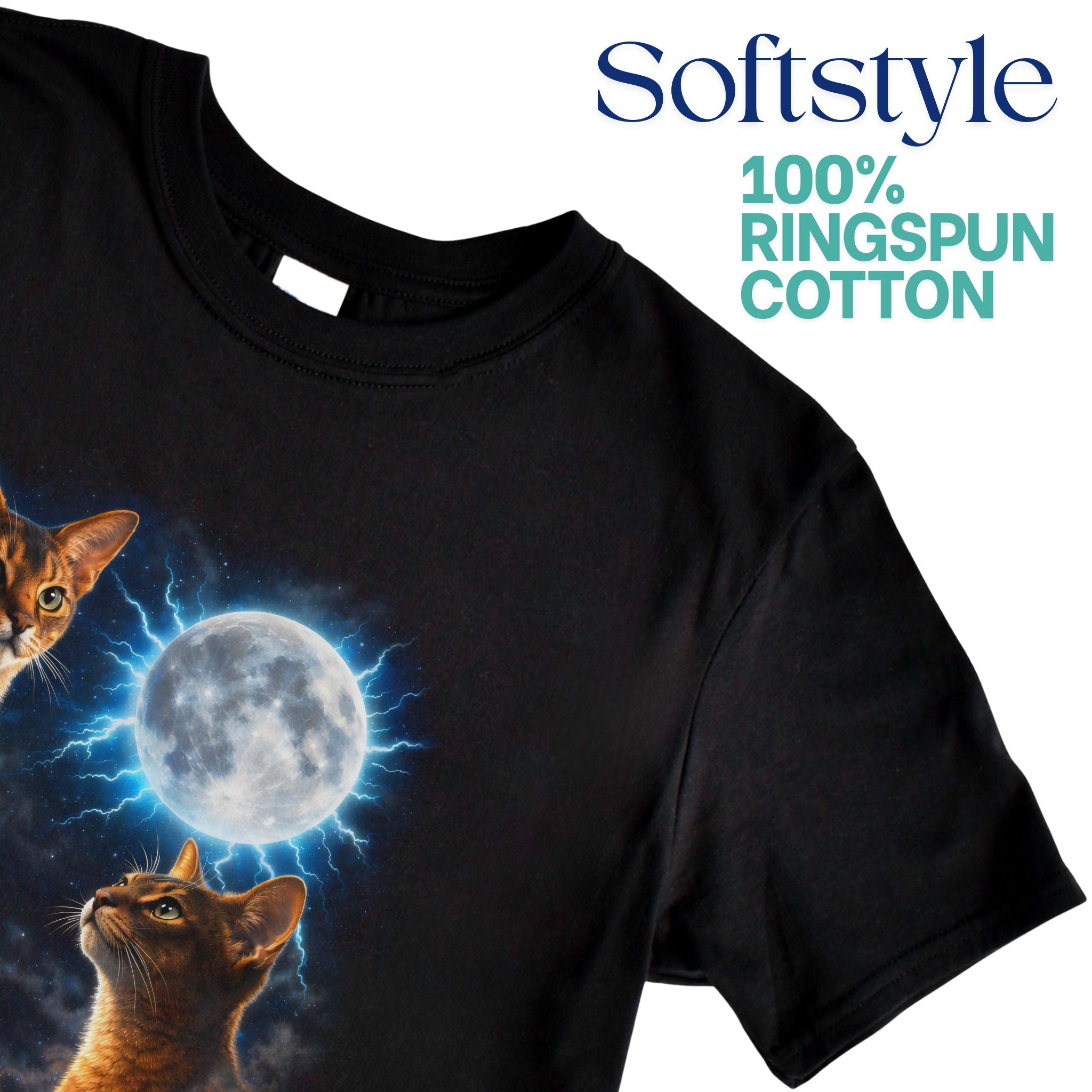 Moonlit Abyssinian T-Shirt