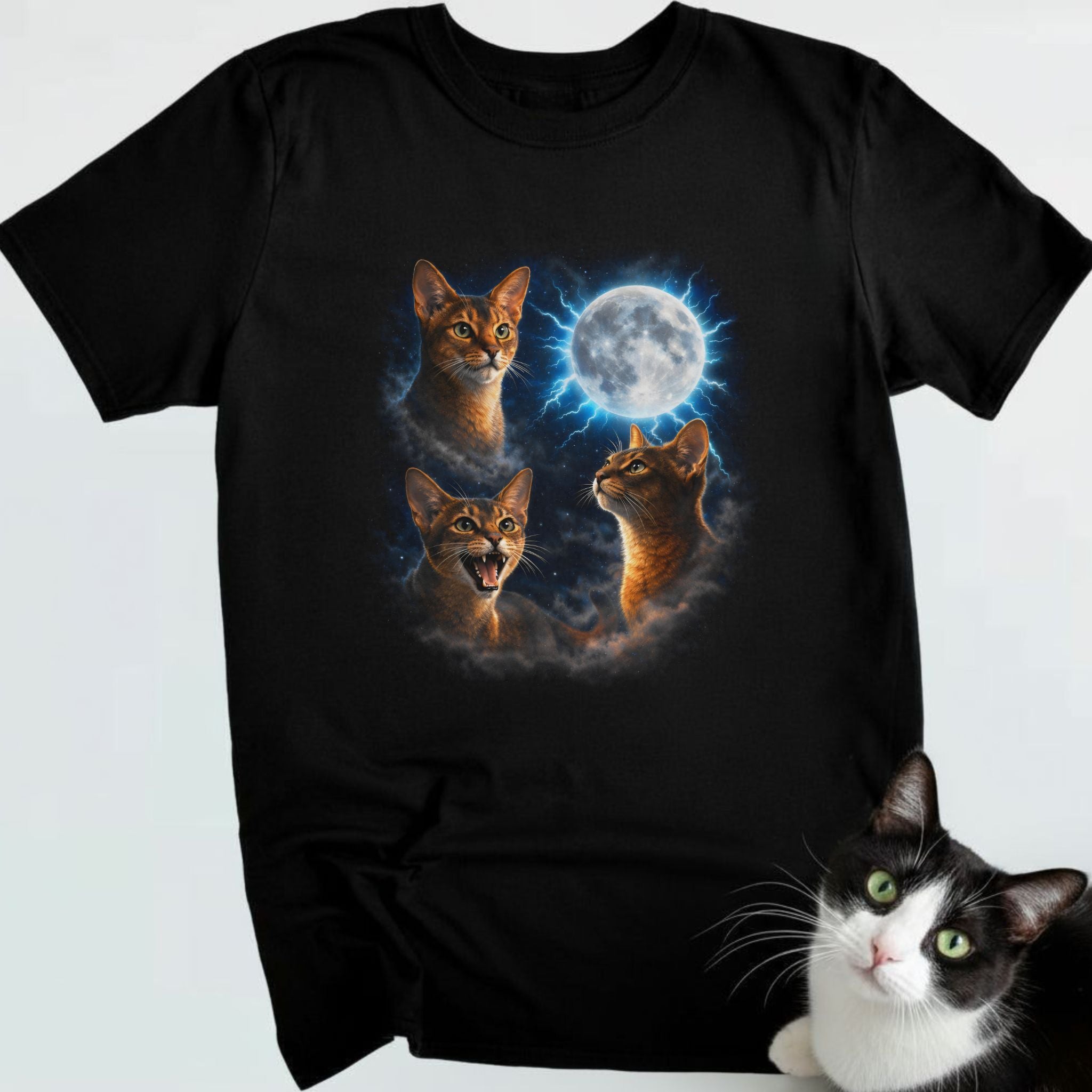 Moonlit Abyssinian T-Shirt