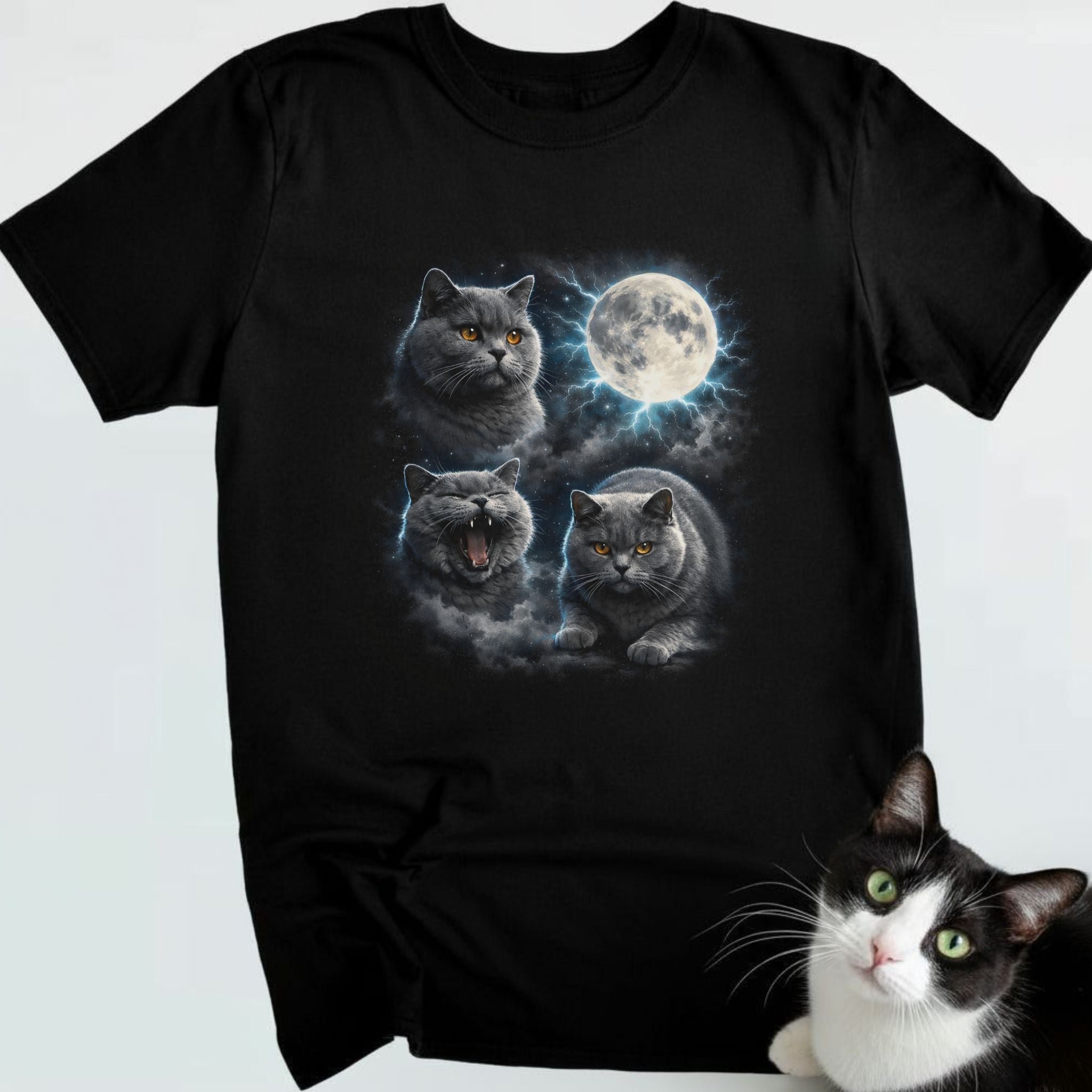 Moonlit British Shorthair T-Shirt