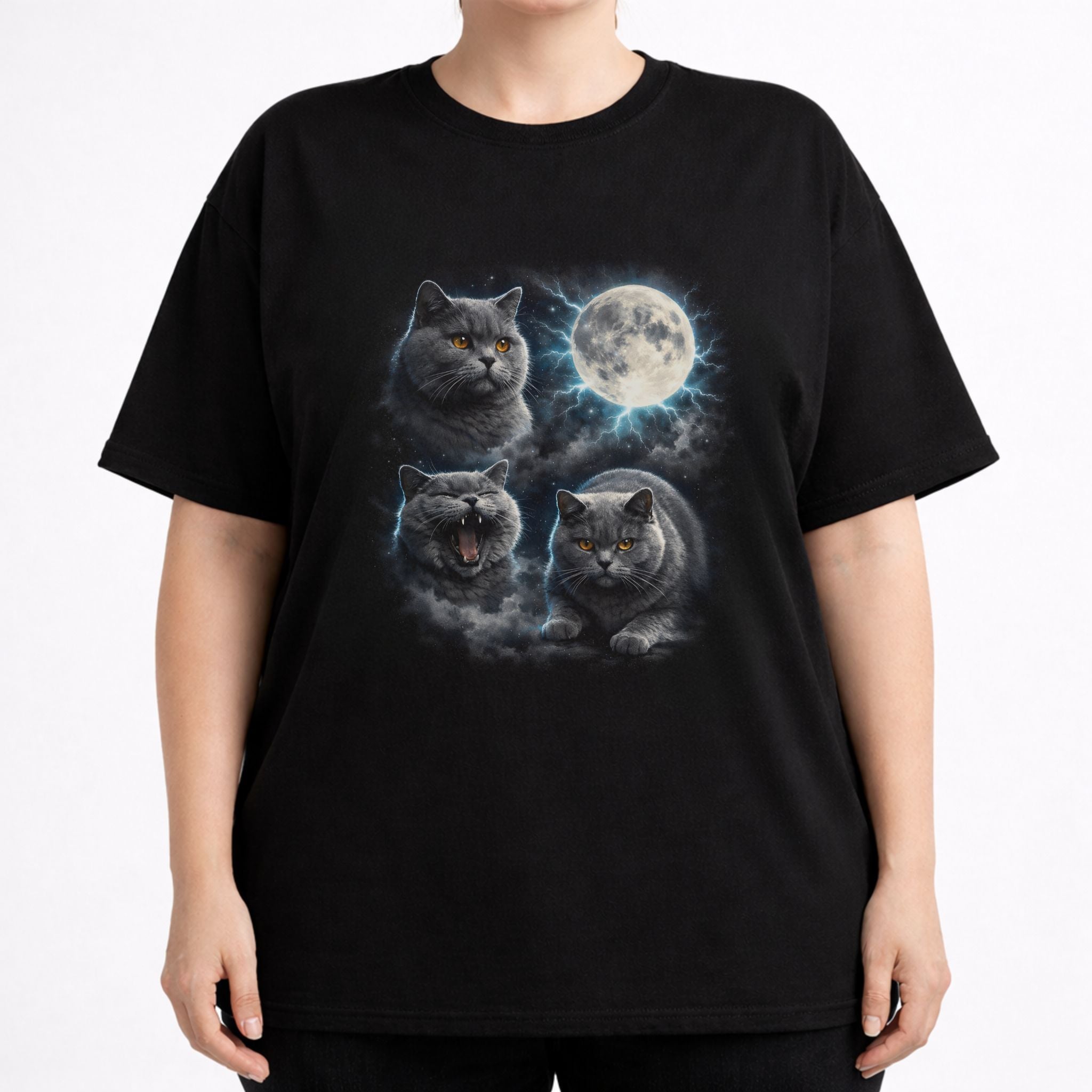 Moonlit British Shorthair T-Shirt