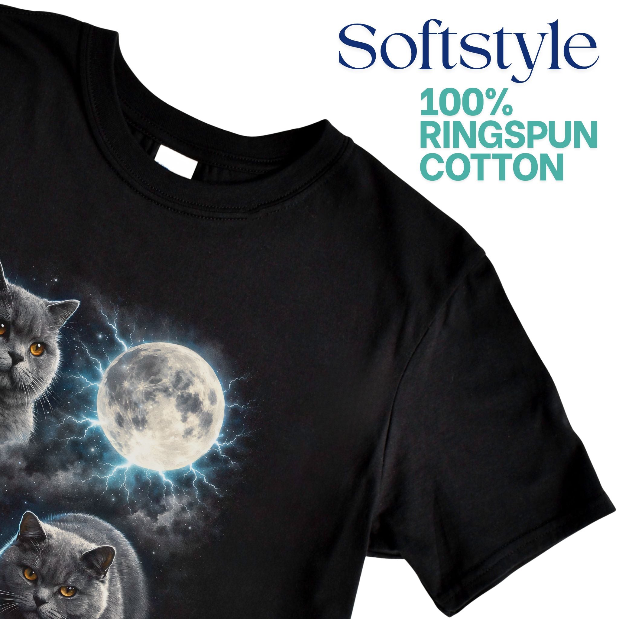 Moonlit British Shorthair T-Shirt