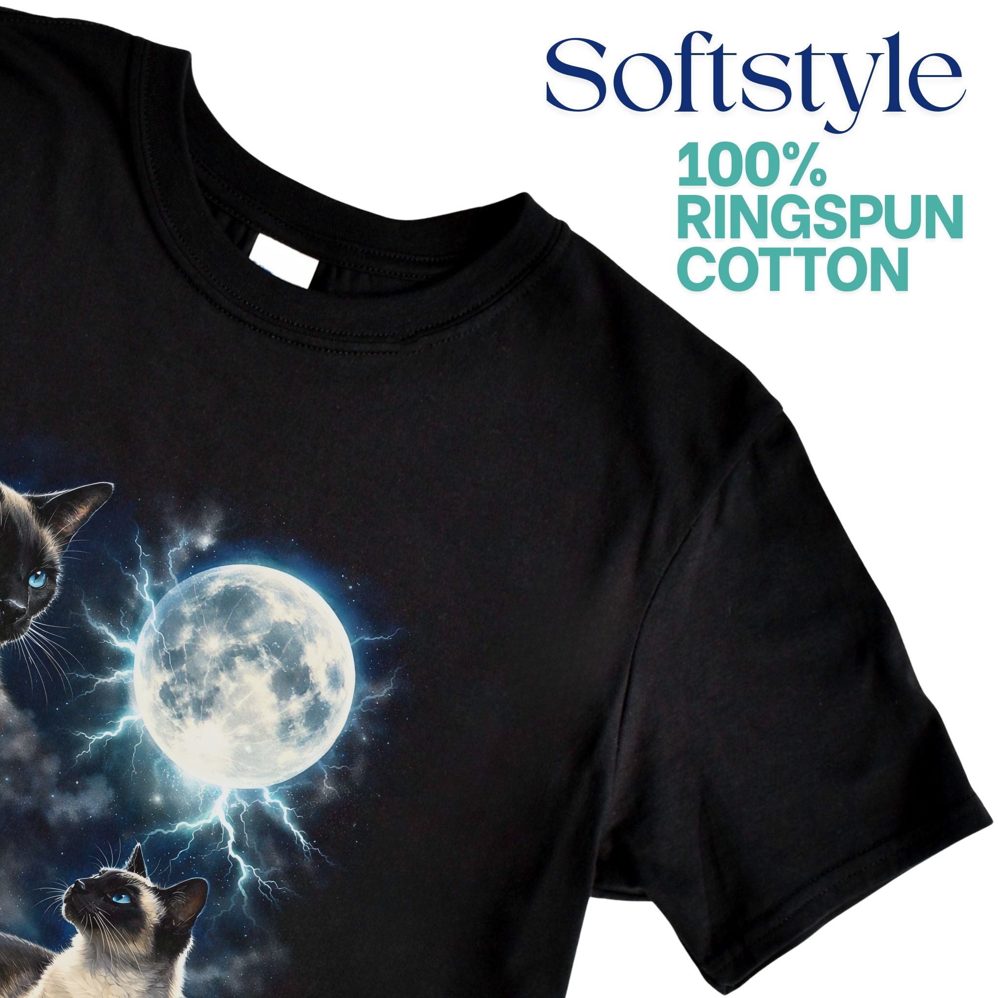 Moonlit Siamese T-Shirt