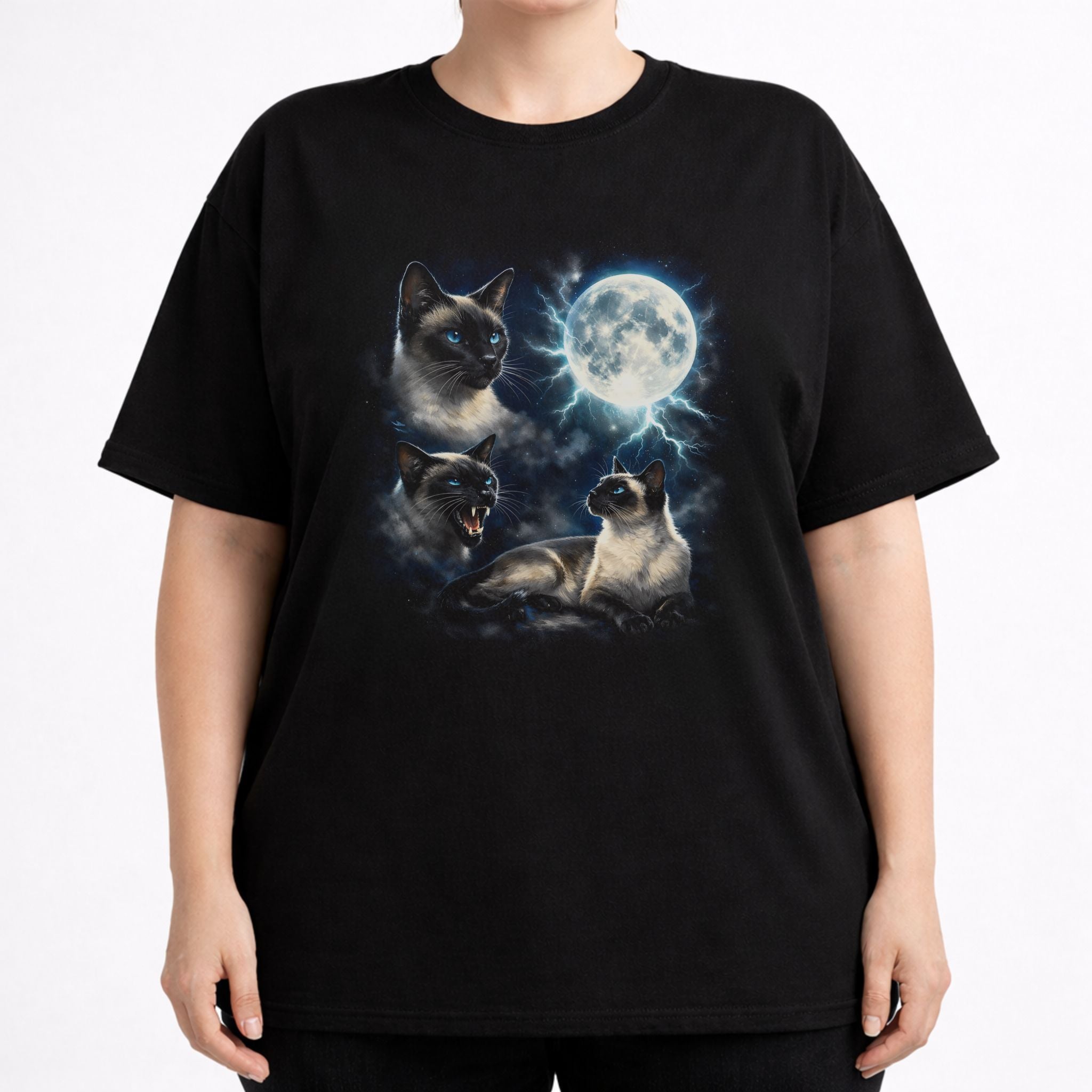 Moonlit Siamese T-Shirt