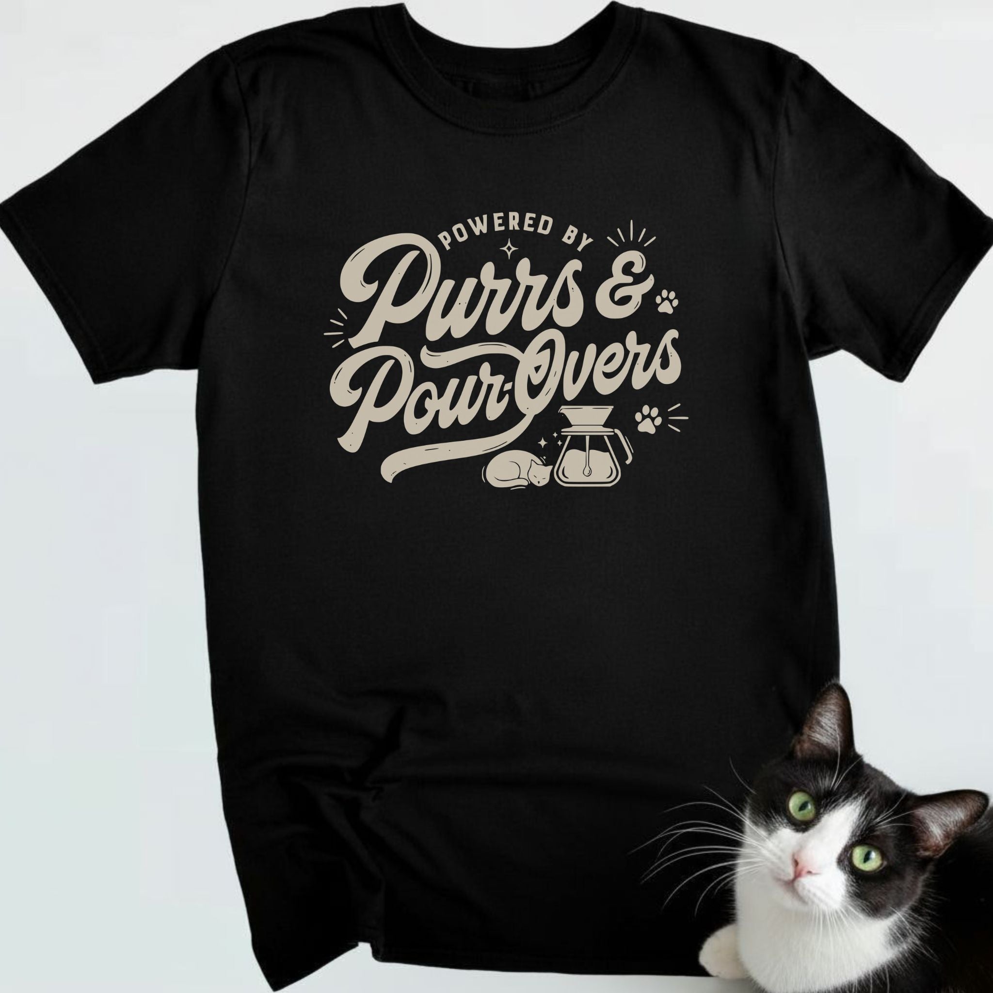 Purrs & Pour-Overs T-Shirt