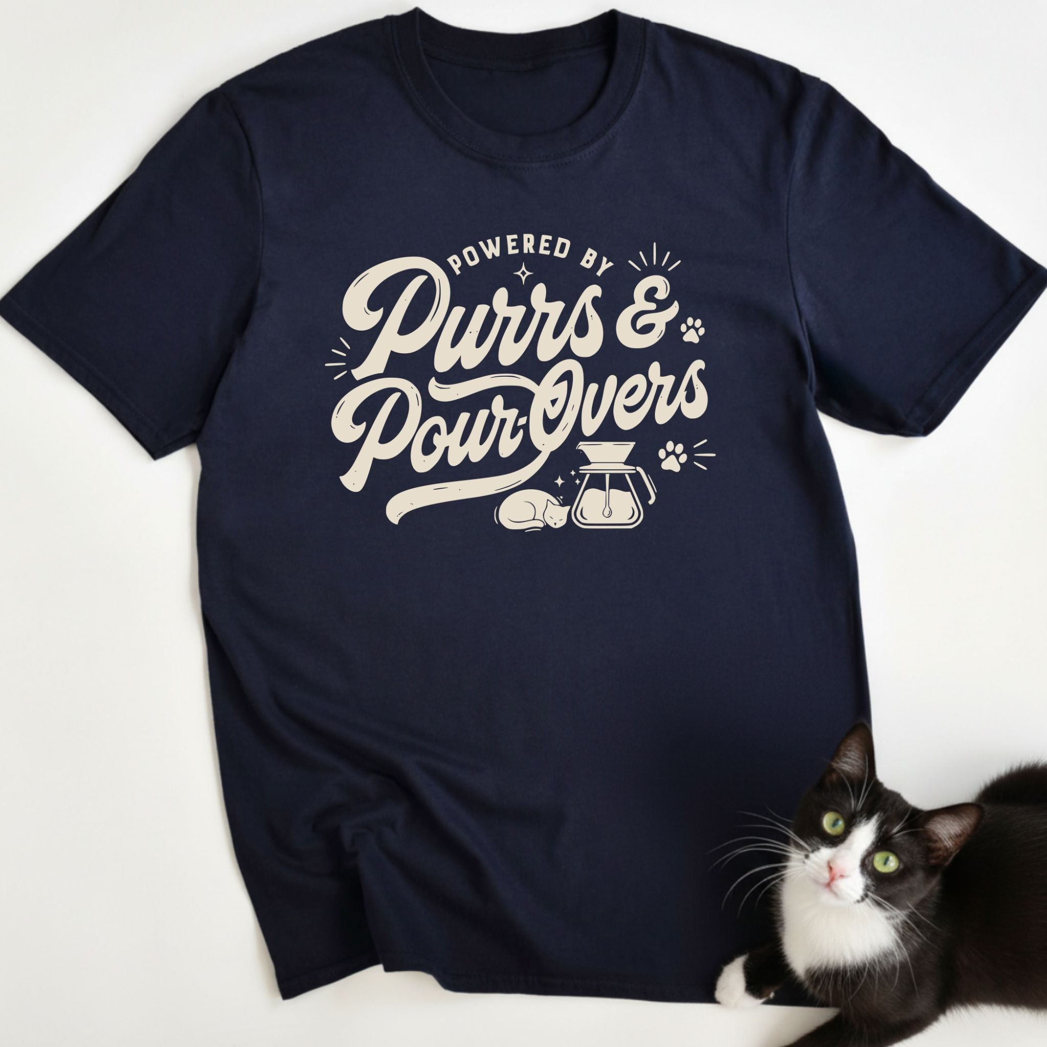 Purrs & Pour-Overs T-Shirt
