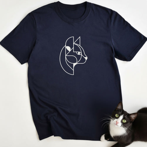 Abstract Cat T-Shirt