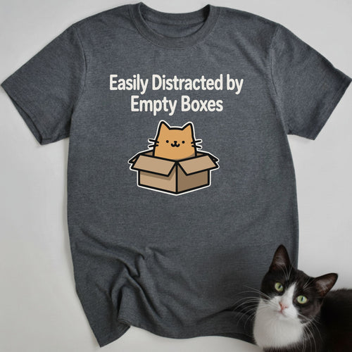 Distracted By Boxes T-Shirt