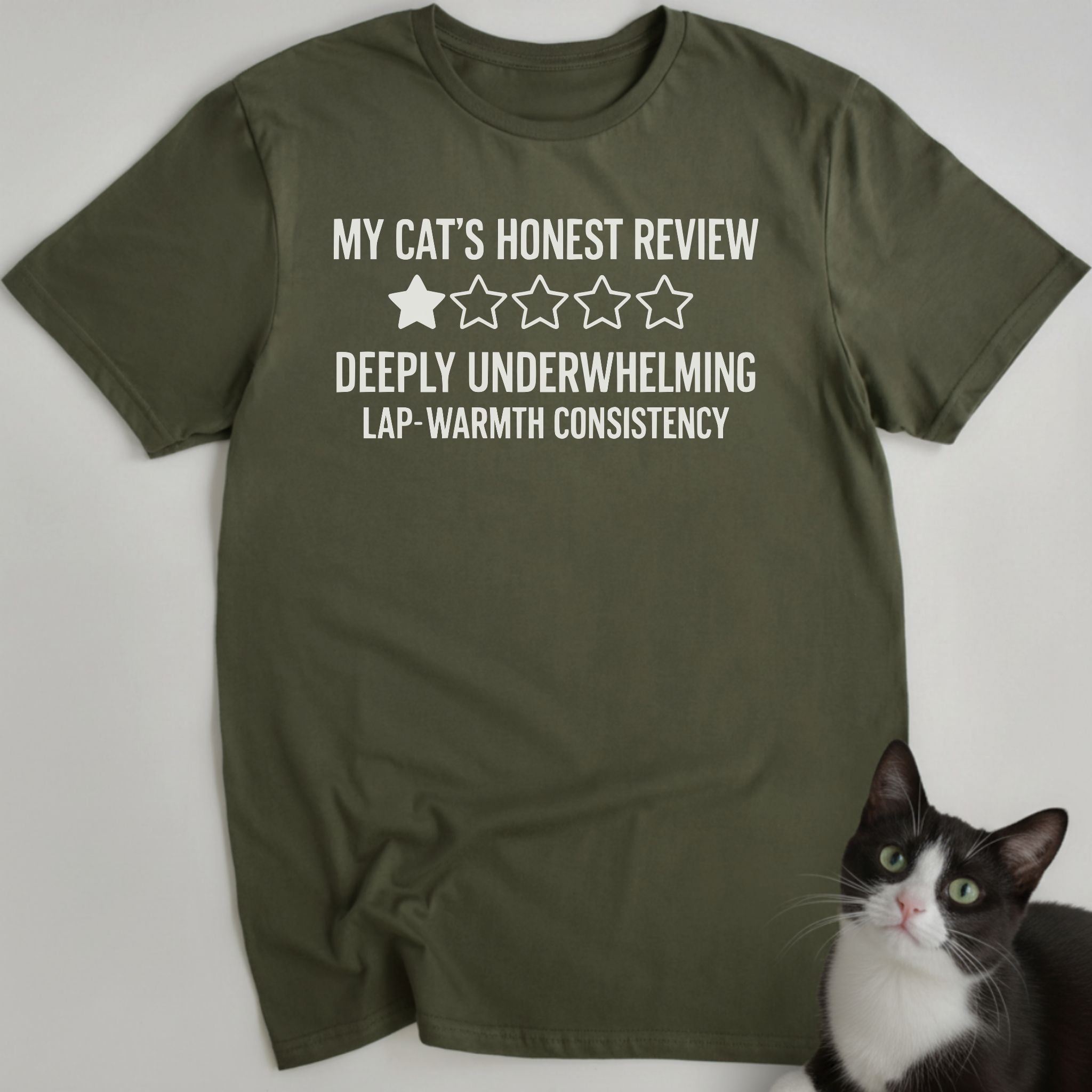 Underwhelming Lap-Warmth Consistency T-Shirt