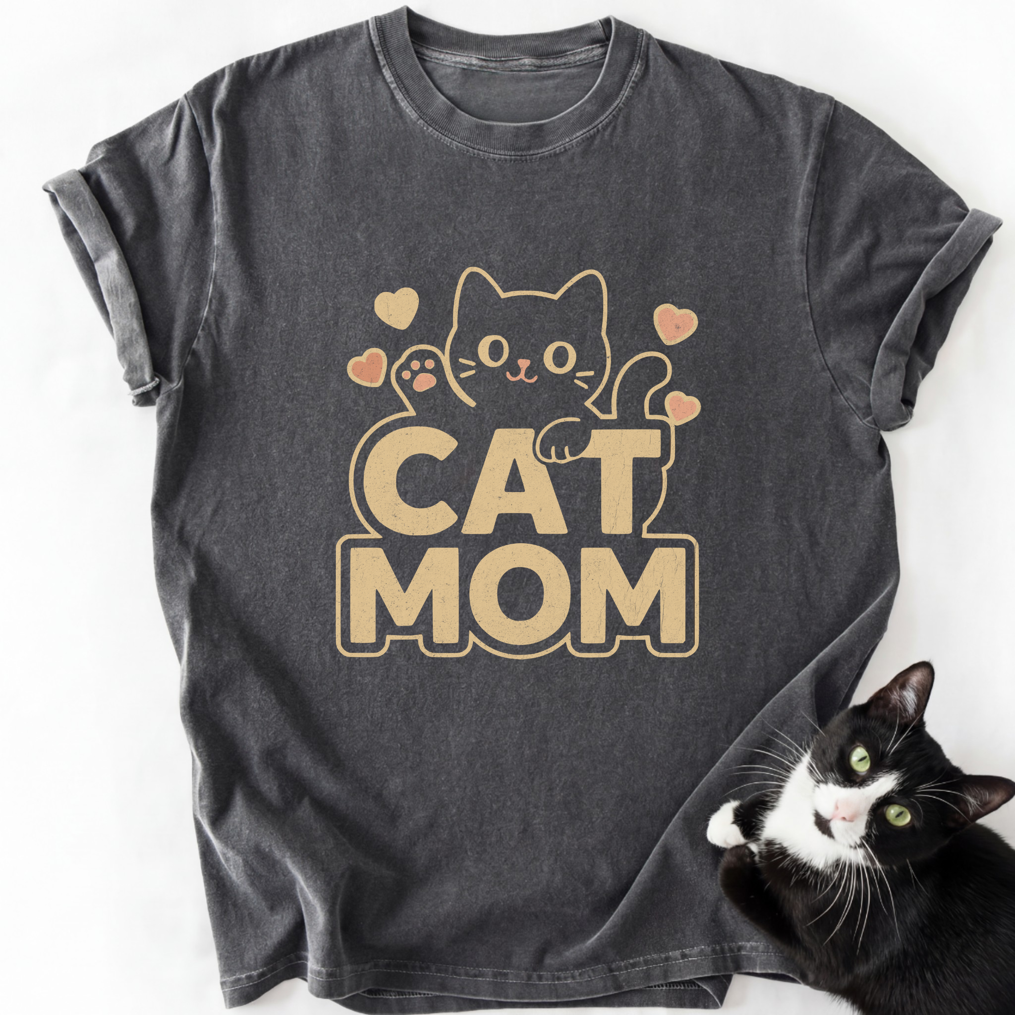 Cute Cat Mom T-Shirt