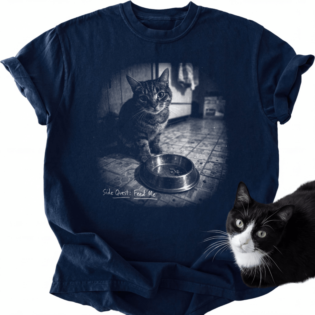 Side Quest, Feed Me T-Shirt