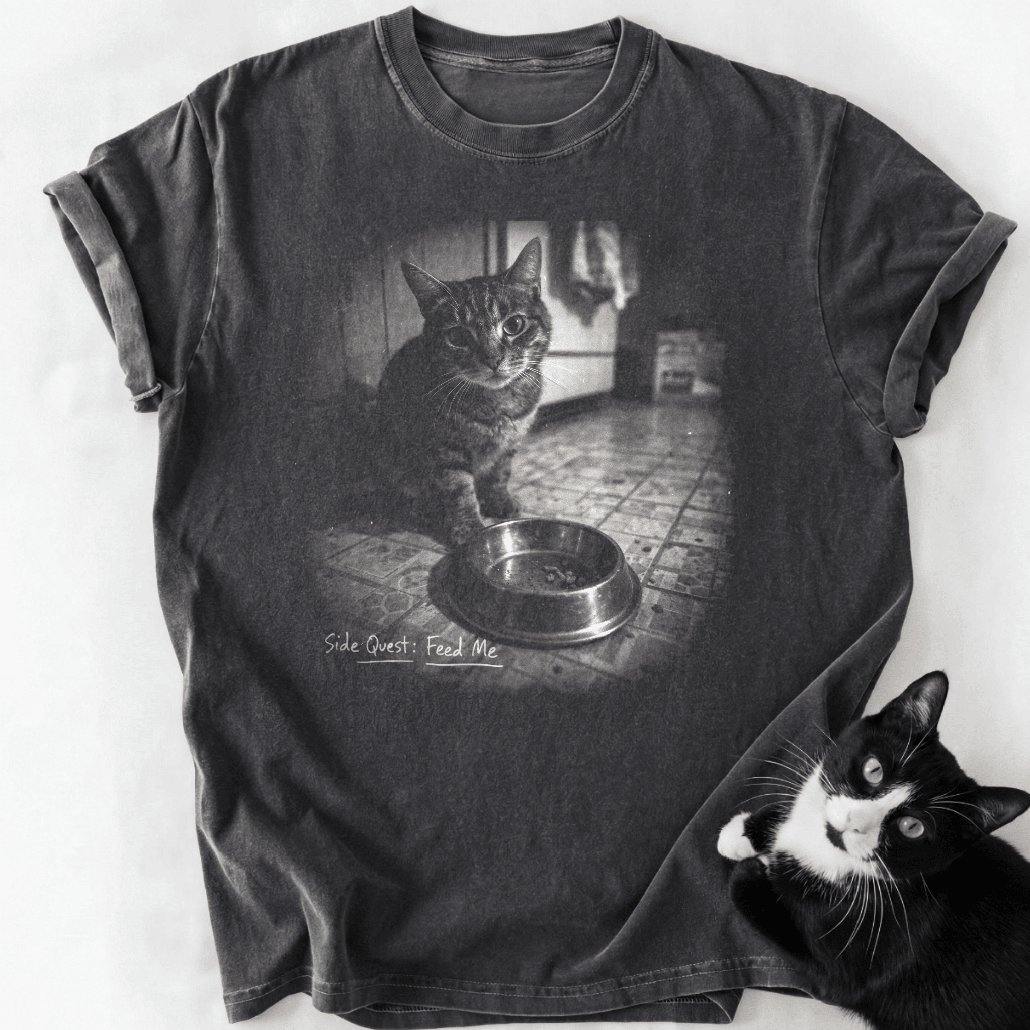 Side Quest, Feed Me T-Shirt