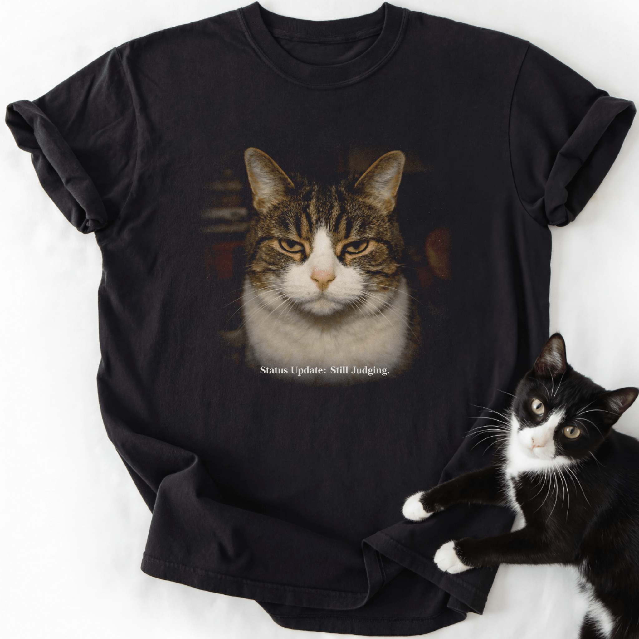 Status Update Still Judging T-Shirt