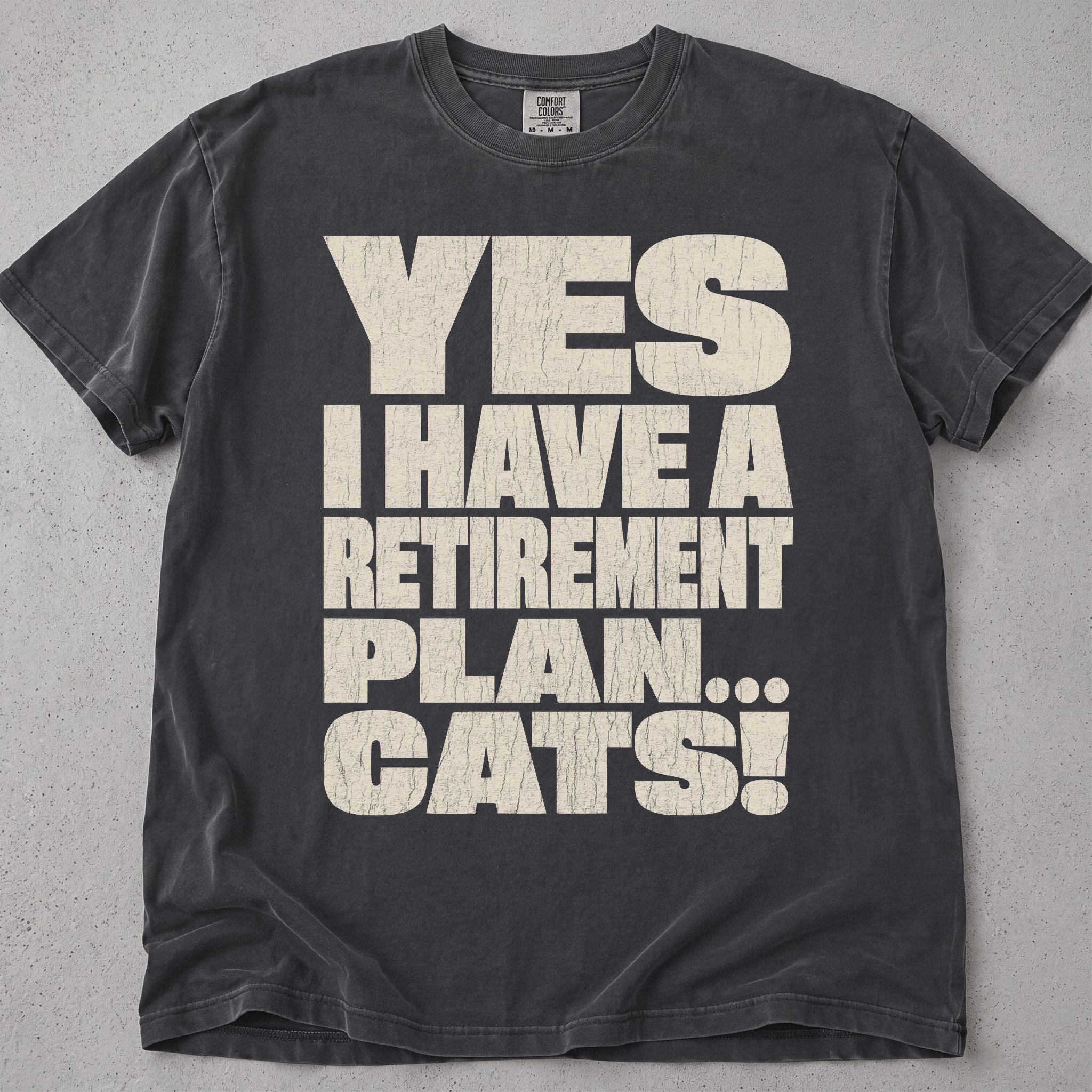 Retirement Plan... Cats! T-Shirt
