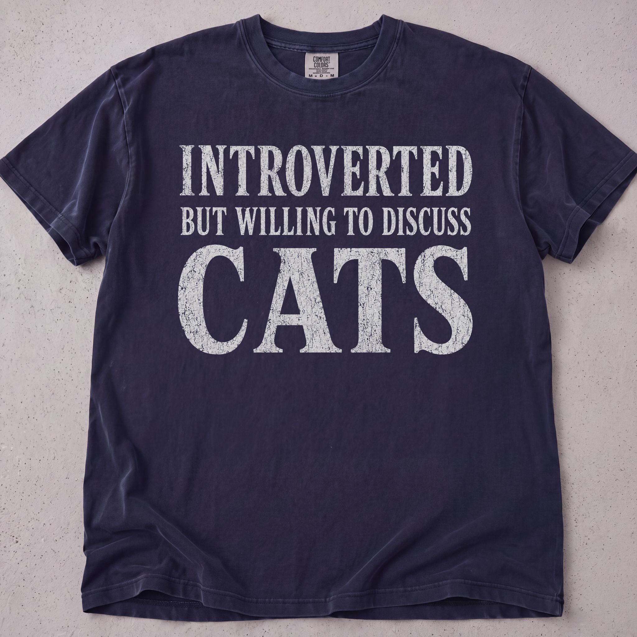 Willing To Discuss Cats T-Shirt