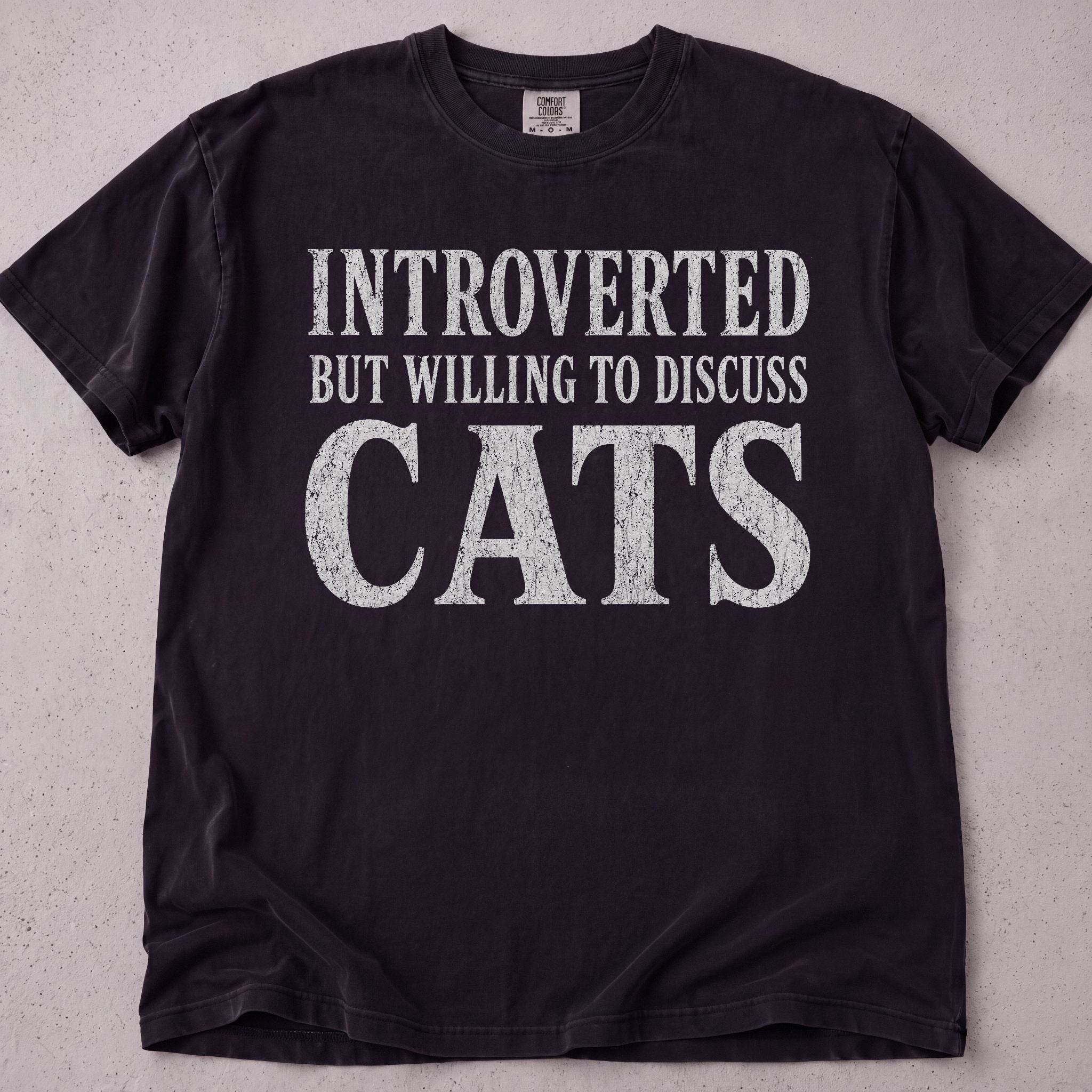 Willing To Discuss Cats T-Shirt