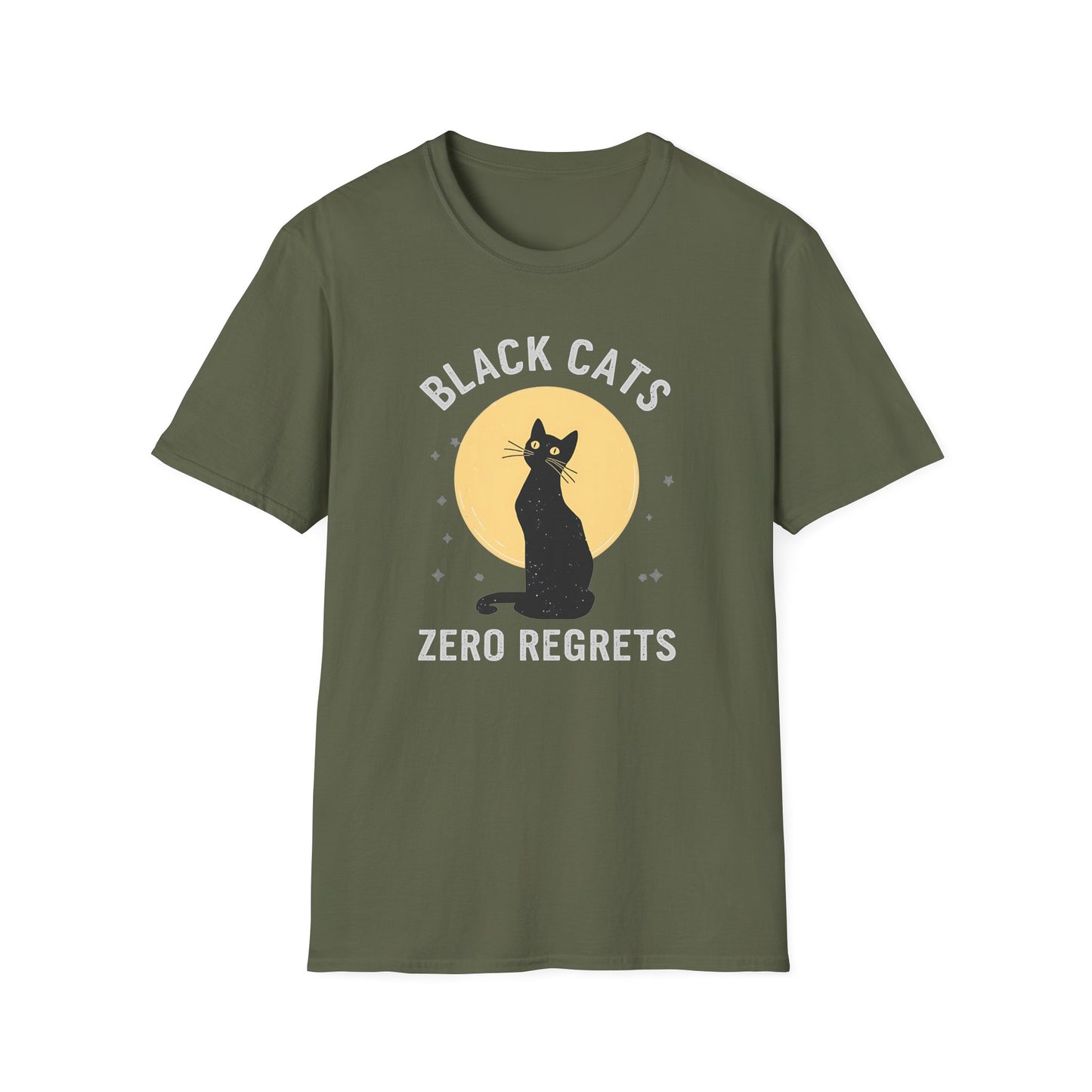 Black Cats Zero Regrets T-Shirt