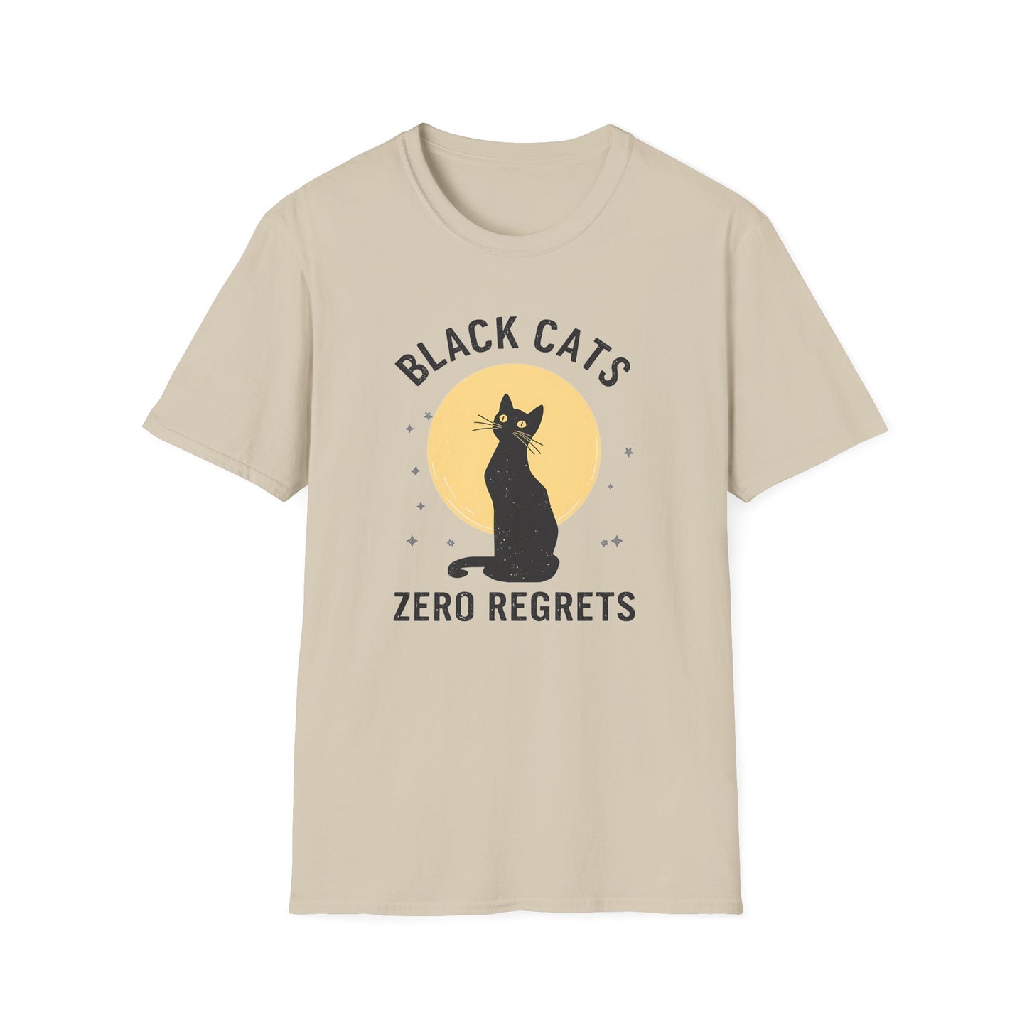 Black Cats Zero Regrets T-Shirt