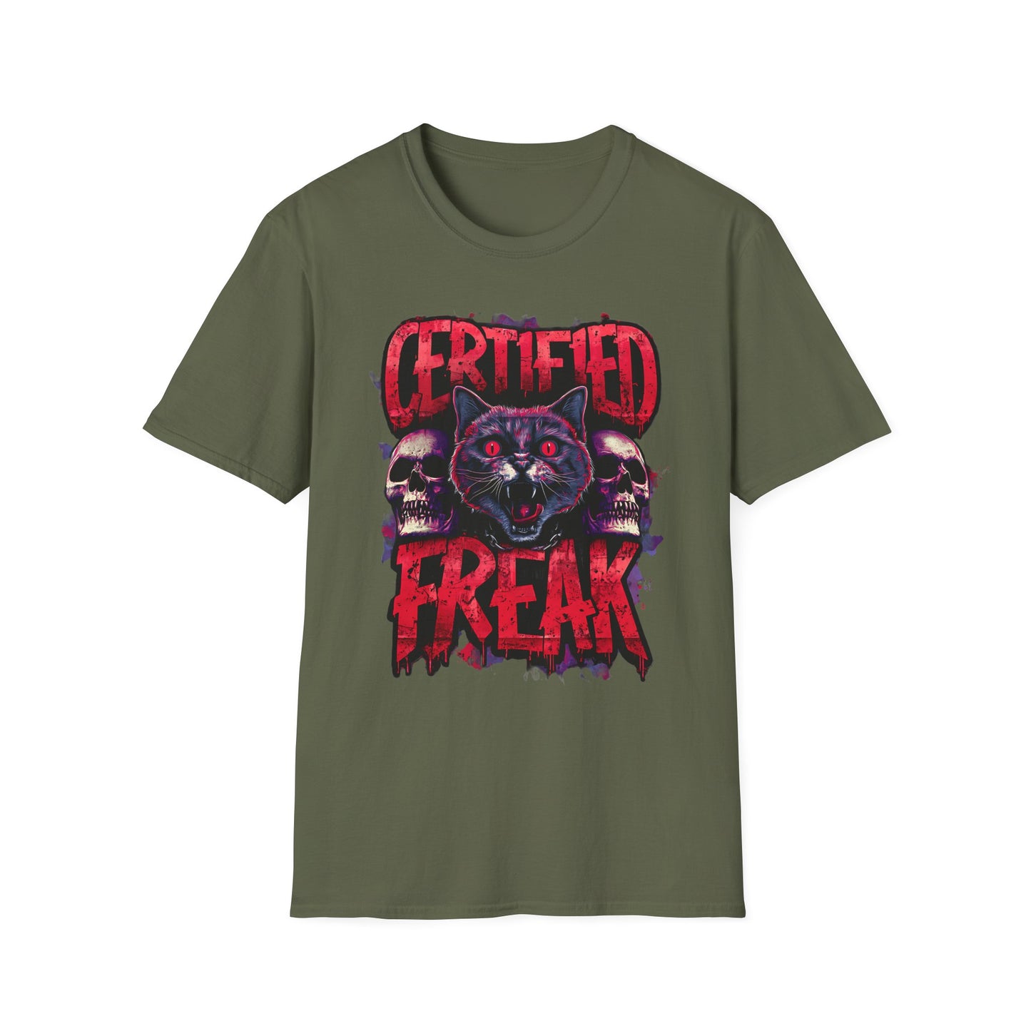 Certified Freak Cat T-Shirt