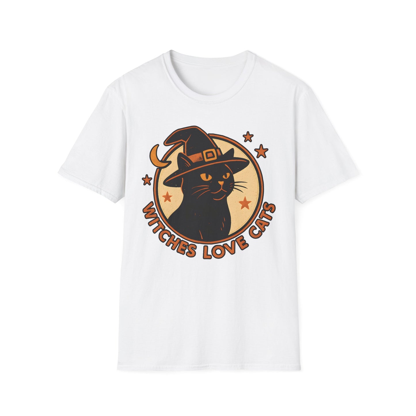 Witches Love Cats Halloween T-Shirt