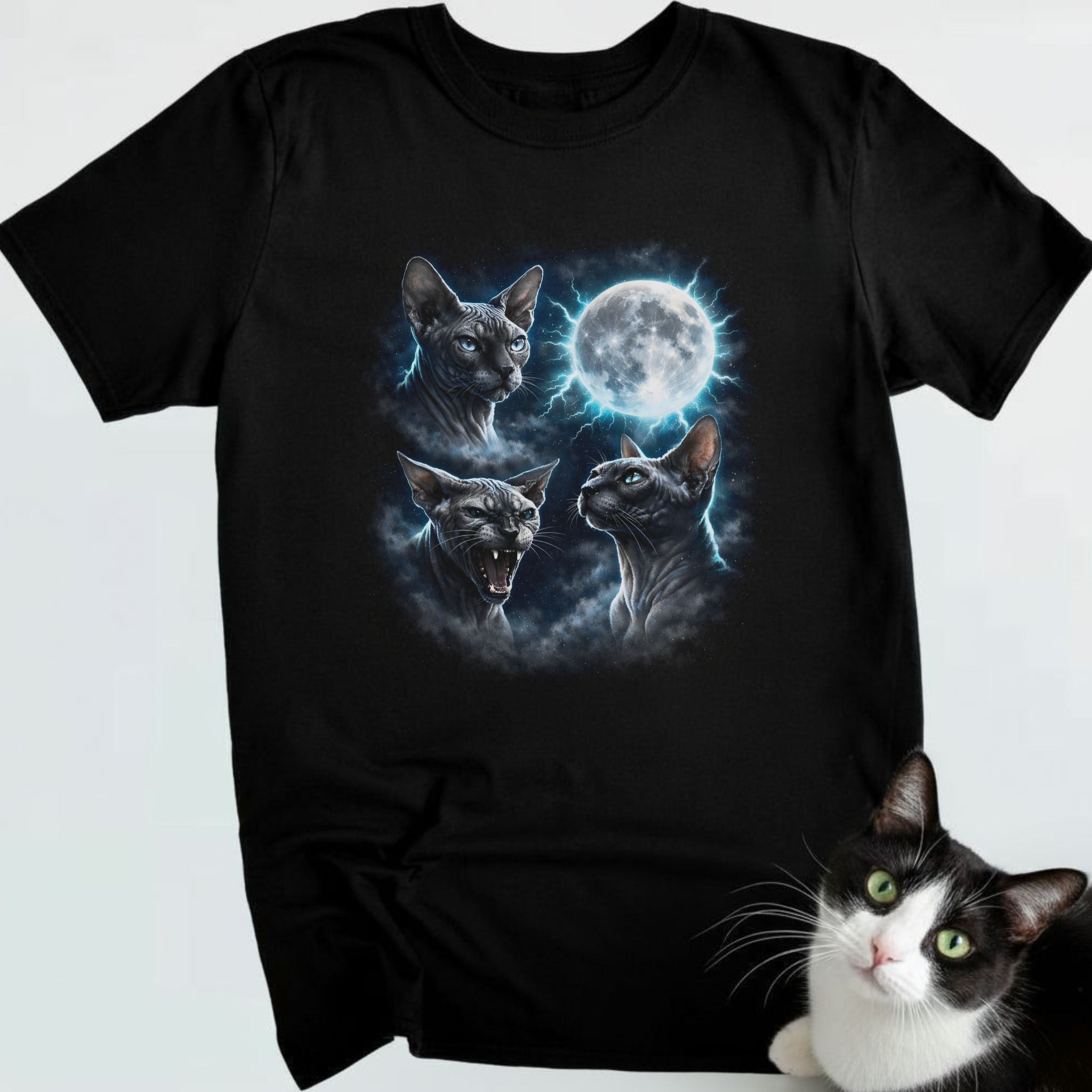 Moonlit Sphynx T-Shirt