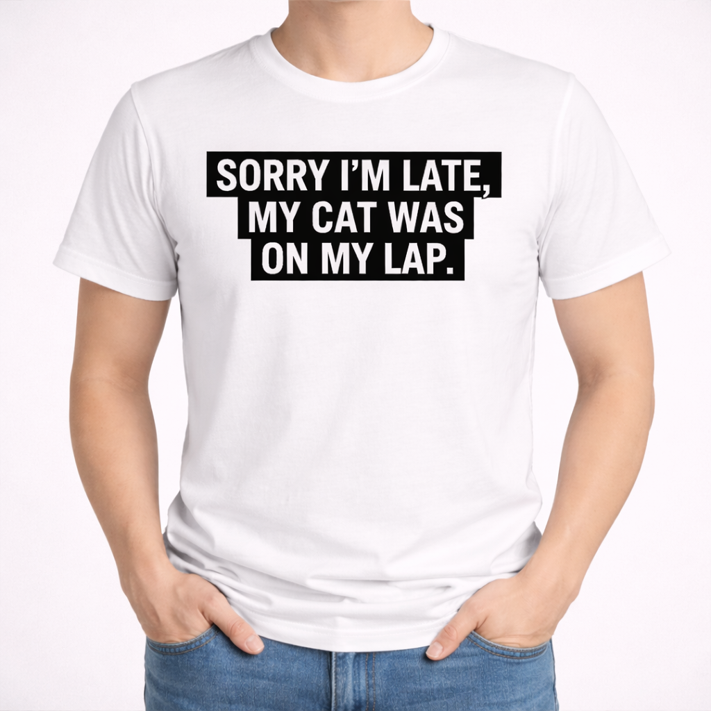 Sorry I’m Late, My Cat Was On My Lap