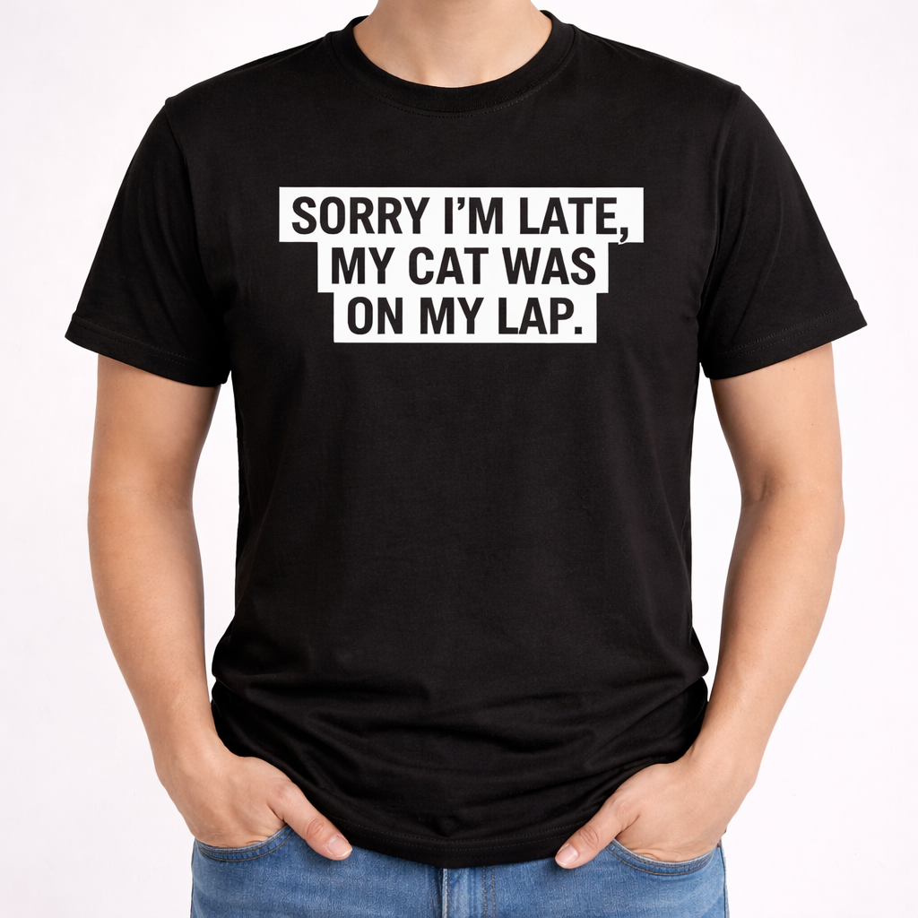 Sorry I’m Late, My Cat Was On My Lap
