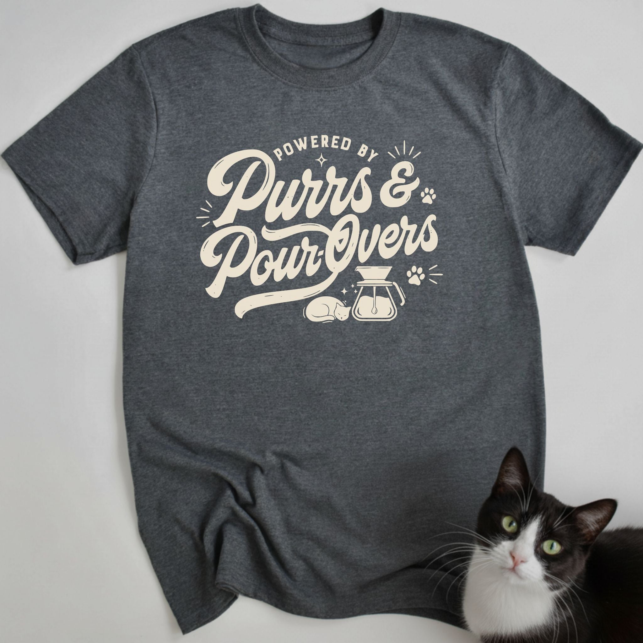 Purrs & Pour-Overs T-Shirt
