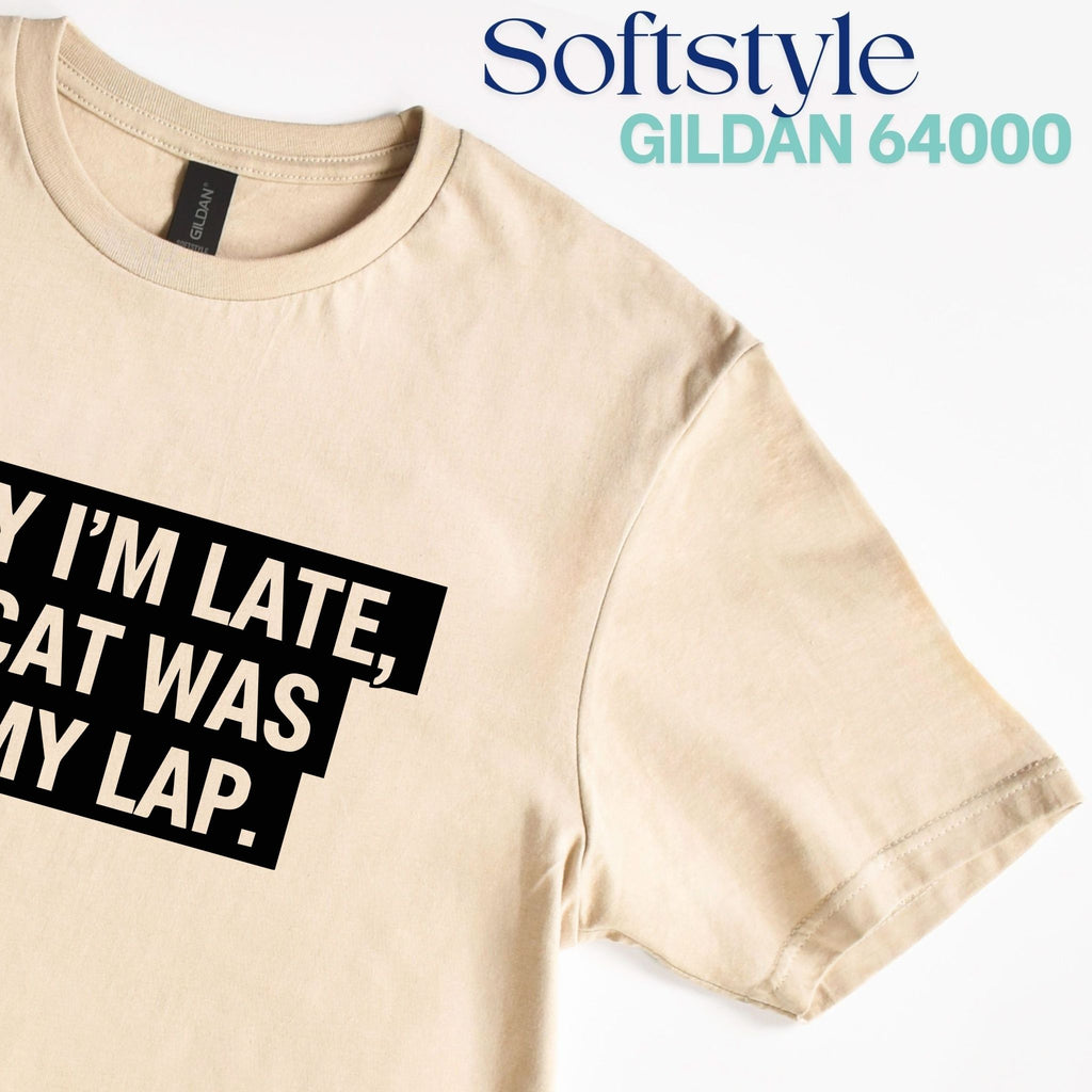 Sorry I’m Late, My Cat Was On My Lap