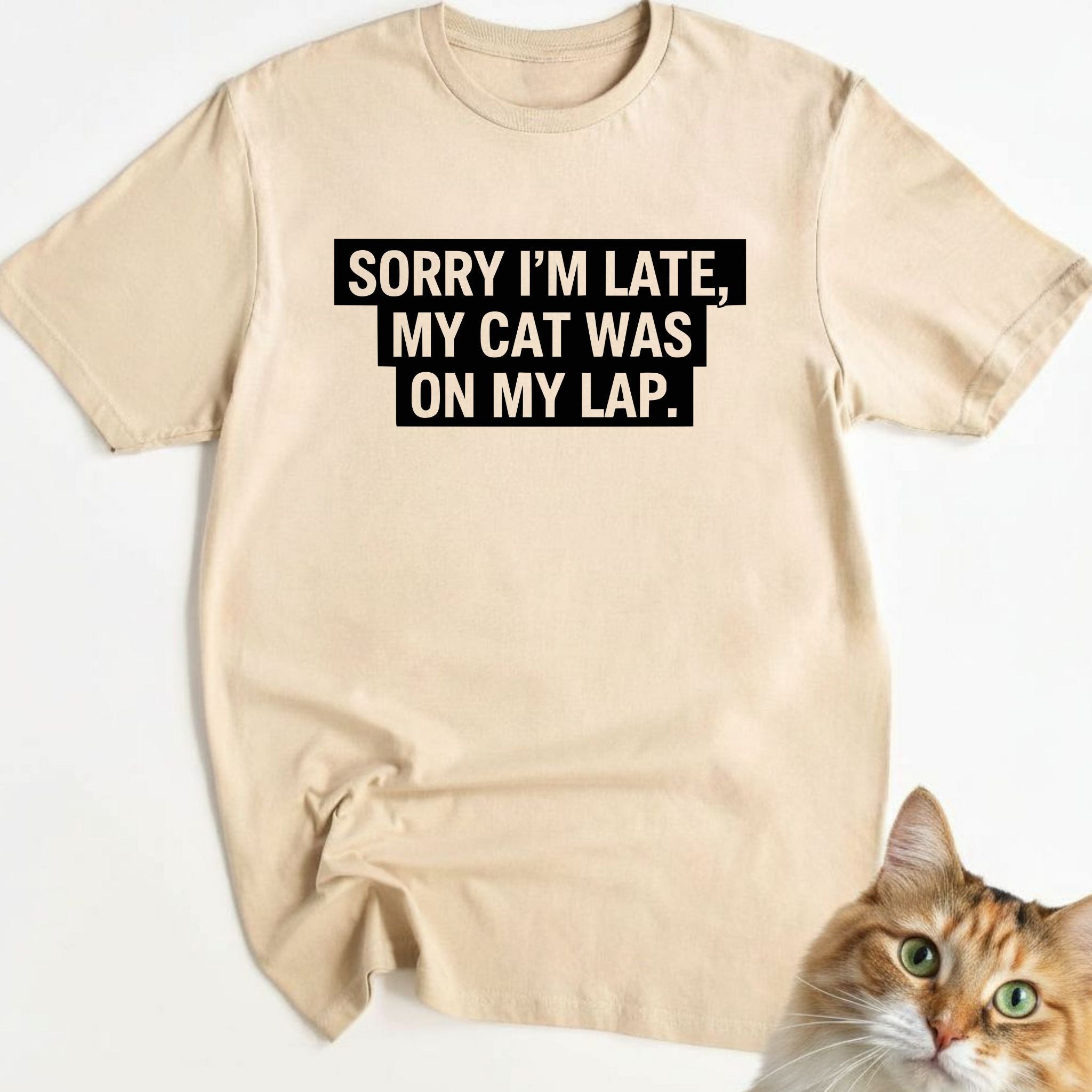 Sorry I’m Late, My Cat Was On My Lap
